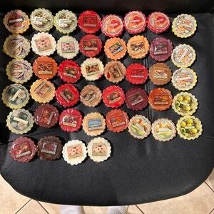 Vintage Yankee Candle Tarts Lot Of 44 Wax Melts Variety Of Scents Rare
